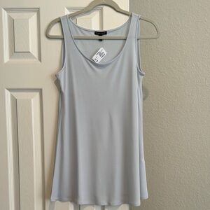 Gray Tank Top Soft Lightweight Fabric